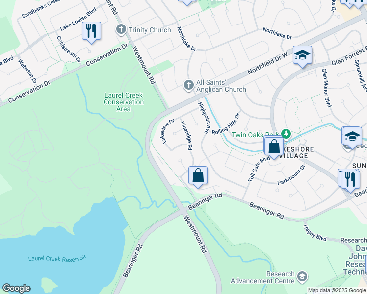 420 Lakeview Drive, Waterloo ON Walk Score