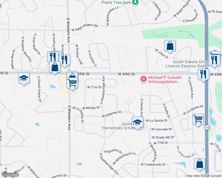 map of restaurants, bars, coffee shops, grocery stores, and more near 1336 West Wicklow Court in Harrisburg