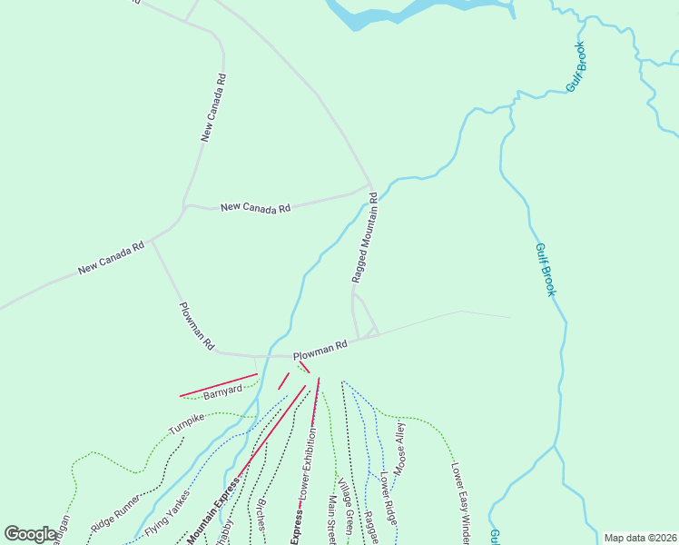 map of restaurants, bars, coffee shops, grocery stores, and more near Ragged Mountain Road in Danbury
