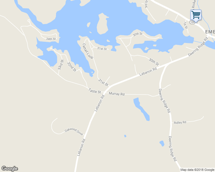 map of restaurants, bars, coffee shops, grocery stores, and more near 107 31st Street in Shapleigh