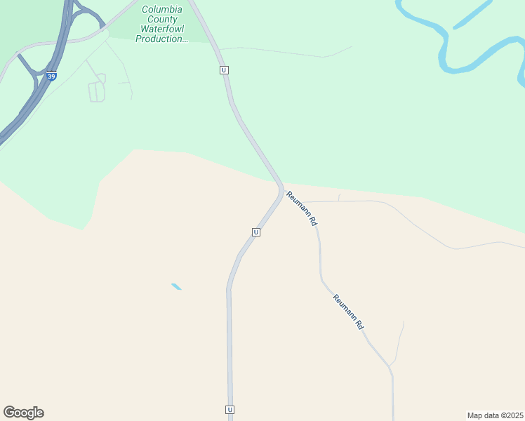 map of restaurants, bars, coffee shops, grocery stores, and more near N5887 County Road U in Portage