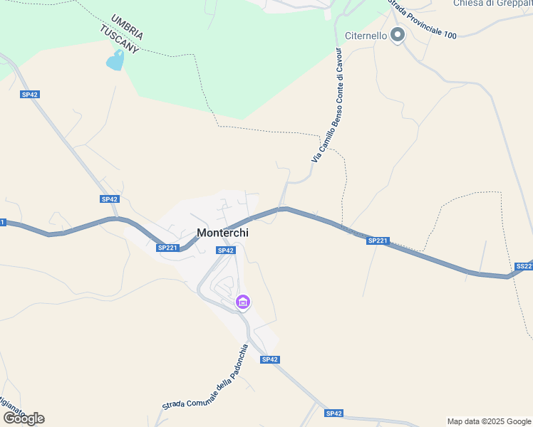 map of restaurants, bars, coffee shops, grocery stores, and more near 4 Via della Vigna in Provincia di Arezzo