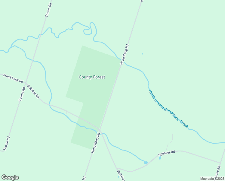 map of restaurants, bars, coffee shops, grocery stores, and more near 490 Hong Kong Road in Pulaski
