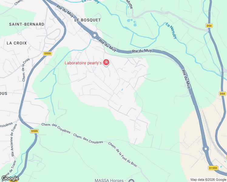 map of restaurants, bars, coffee shops, grocery stores, and more near 897 Avenue de l'Ensouleiado in Trans-en-Provence