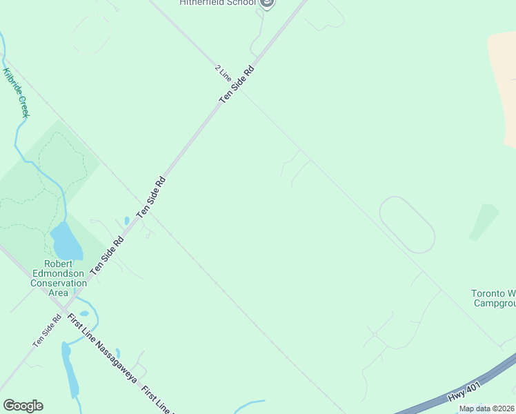 map of restaurants, bars, coffee shops, grocery stores, and more near 9516-9770 Second Line Nassagaweya in Milton