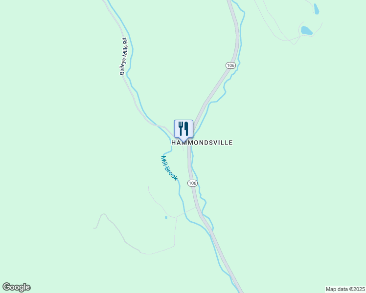 map of restaurants, bars, coffee shops, grocery stores, and more near 3637 Vermont 106 in Reading