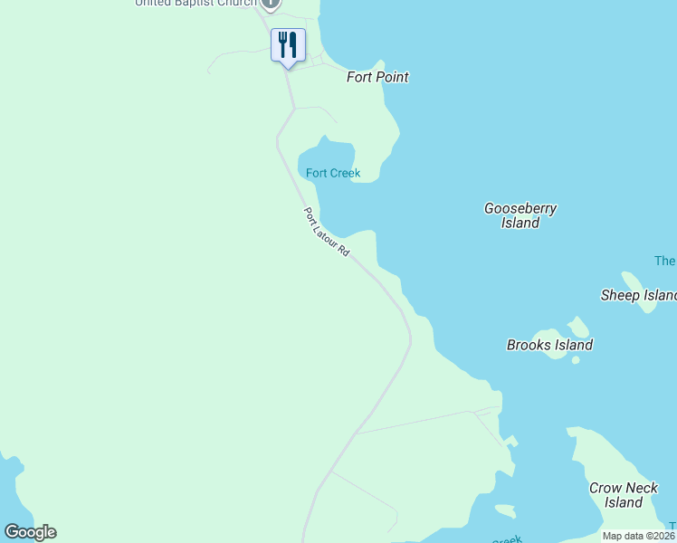 map of restaurants, bars, coffee shops, grocery stores, and more near 3441 Port Latour Road in Barrington