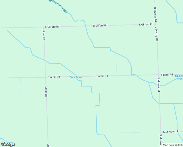 map of restaurants, bars, coffee shops, grocery stores, and more near 2695 Tin Bill Road in Caro