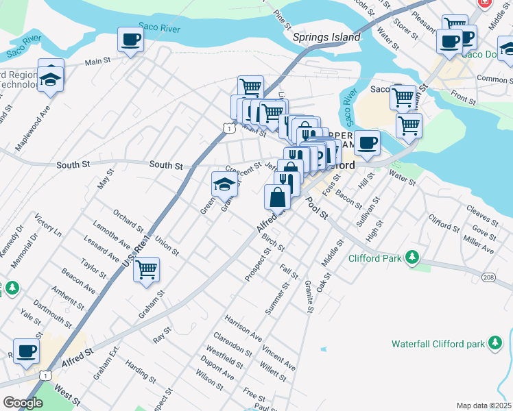 69 Adams Street, Biddeford ME Walk Score