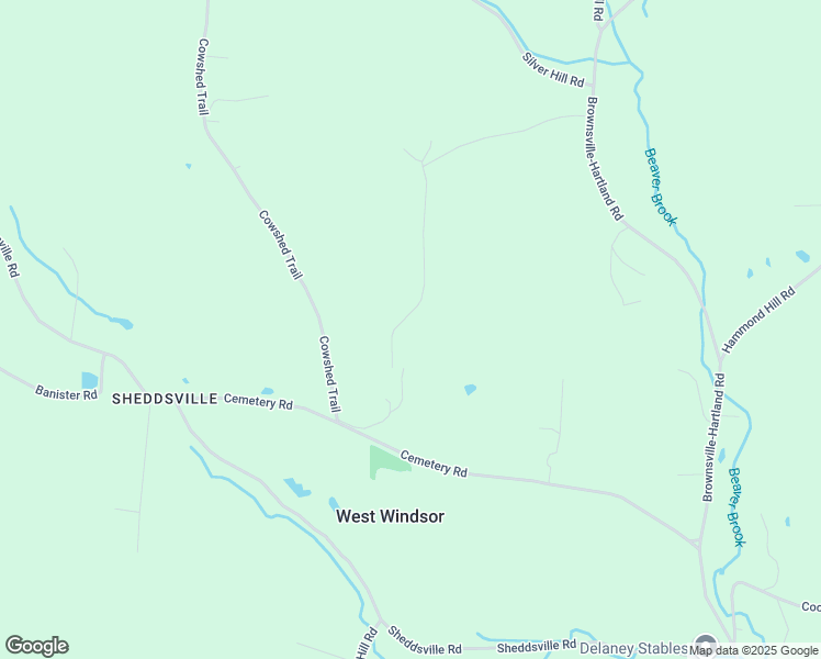 map of restaurants, bars, coffee shops, grocery stores, and more near 663 Knob Hill Road in West Windsor