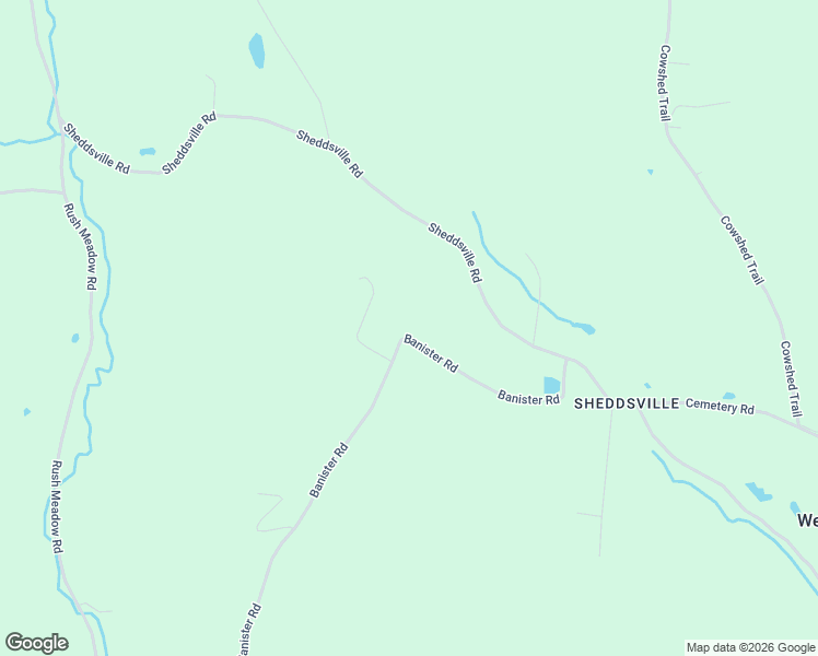 map of restaurants, bars, coffee shops, grocery stores, and more near 1049 Banister Road in West Windsor