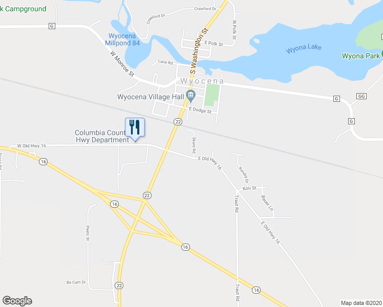 map of restaurants, bars, coffee shops, grocery stores, and more near 187 East Old Highway 16 in Rio