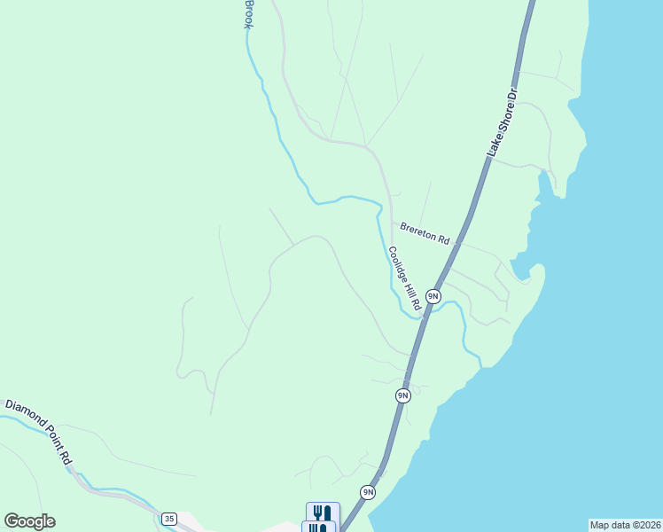 map of restaurants, bars, coffee shops, grocery stores, and more near 85 Diamond Ridge Road in Diamond Point