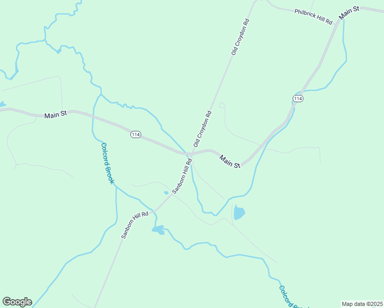 map of restaurants, bars, coffee shops, grocery stores, and more near Old Croydon Road in Springfield