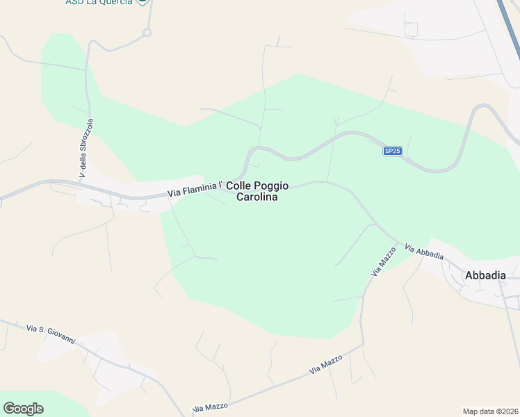 map of restaurants, bars, coffee shops, grocery stores, and more near 2 Via Abbadia in Abbadia