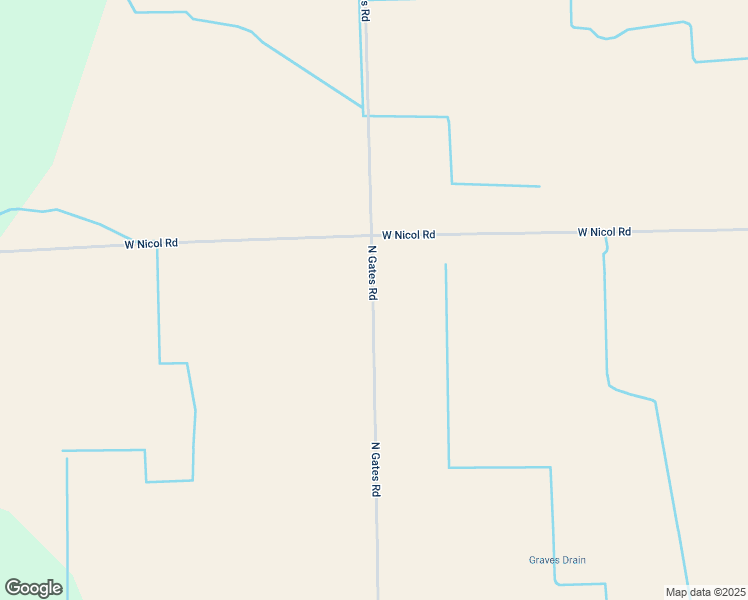 map of restaurants, bars, coffee shops, grocery stores, and more near 2431 North Gates Road in Sandusky