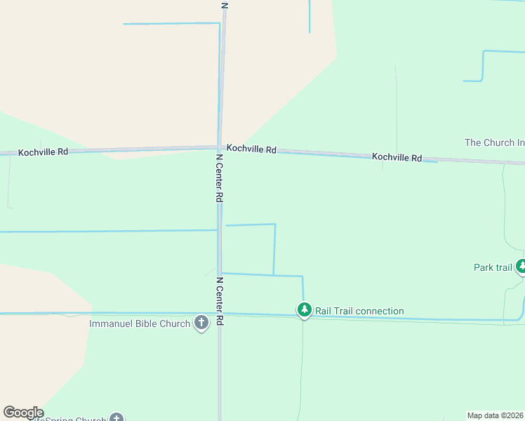 map of restaurants, bars, coffee shops, grocery stores, and more near 4845 Kochville Road in Saginaw