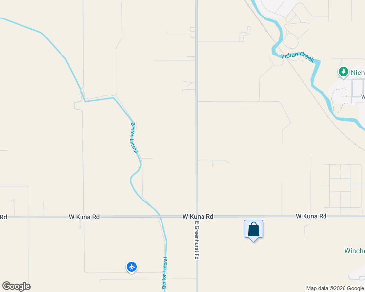 map of restaurants, bars, coffee shops, grocery stores, and more near 415 North Black Cat Road in Kuna