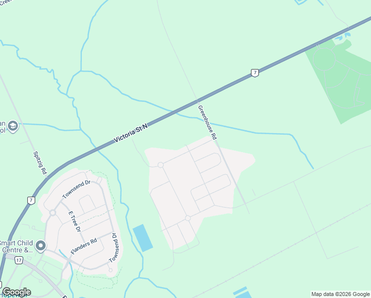 map of restaurants, bars, coffee shops, grocery stores, and more near 82 Loxleigh Lane in Waterloo Regional Municipality