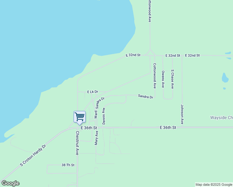 map of restaurants, bars, coffee shops, grocery stores, and more near 7815 Sandra Drive in Newaygo