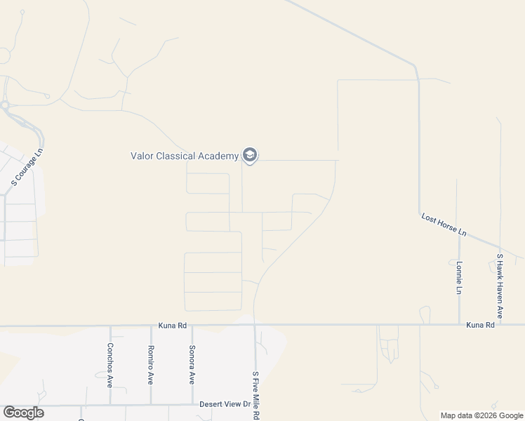 map of restaurants, bars, coffee shops, grocery stores, and more near S 5 Mile Rd in Kuna