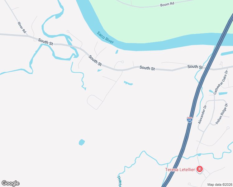 map of restaurants, bars, coffee shops, grocery stores, and more near 469 South Street in Biddeford