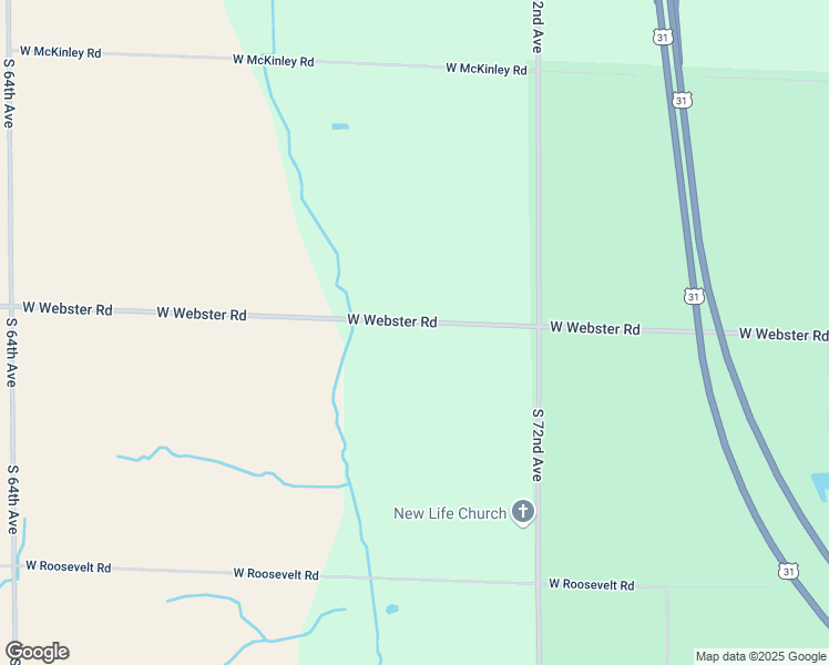 map of restaurants, bars, coffee shops, grocery stores, and more near 4202 West Webster Road in Montague