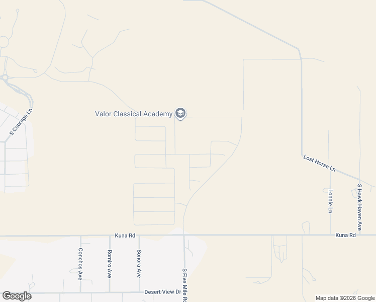 map of restaurants, bars, coffee shops, grocery stores, and more near S 5 Mile Rd in Kuna