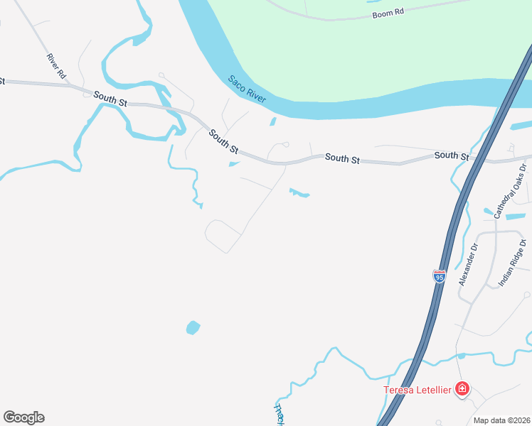 map of restaurants, bars, coffee shops, grocery stores, and more near 469 South Street in Biddeford