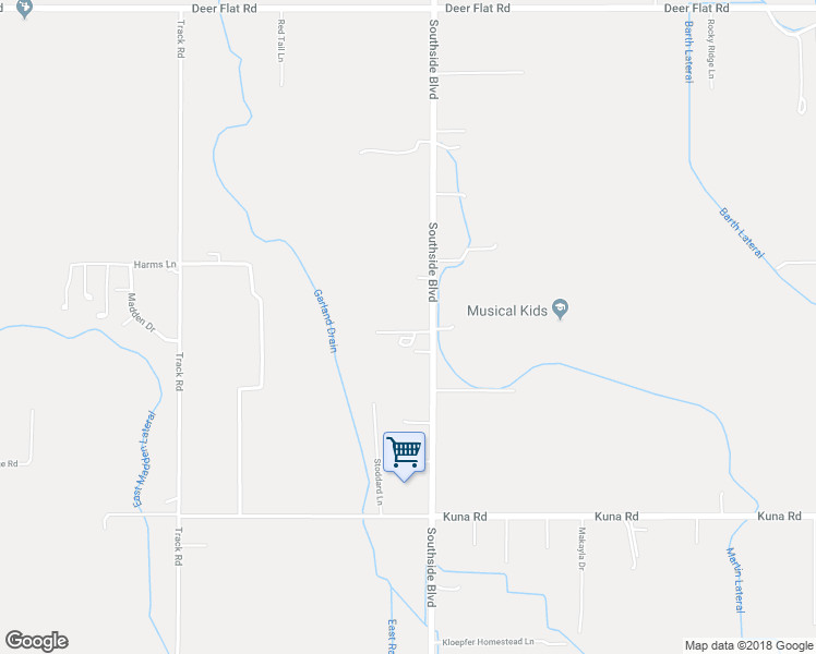 map of restaurants, bars, coffee shops, grocery stores, and more near 7056 Sawtooth Drive in Nampa