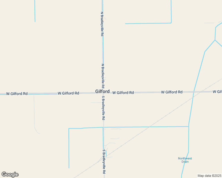 map of restaurants, bars, coffee shops, grocery stores, and more near 7970 West Gilford Road in Reese