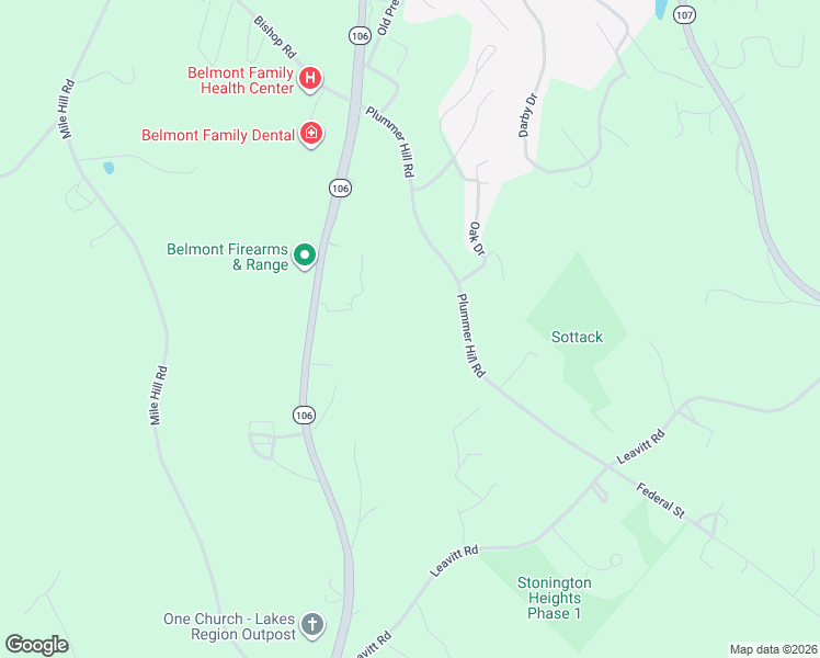 map of restaurants, bars, coffee shops, grocery stores, and more near 38-48 Plummer Hill Rd in Belmont