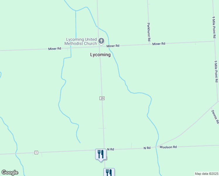 map of restaurants, bars, coffee shops, grocery stores, and more near 1002 County Route 29 in Oswego