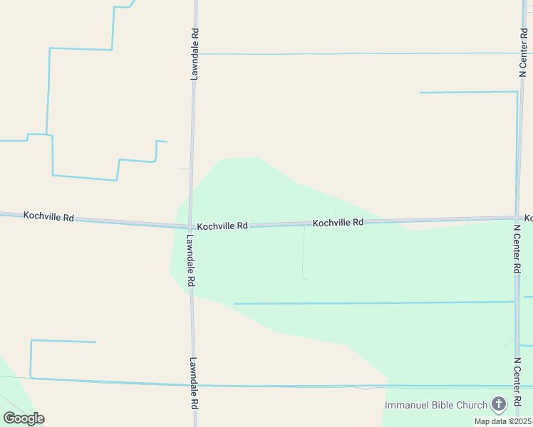 map of restaurants, bars, coffee shops, grocery stores, and more near 5770 Kochville Road in Saginaw