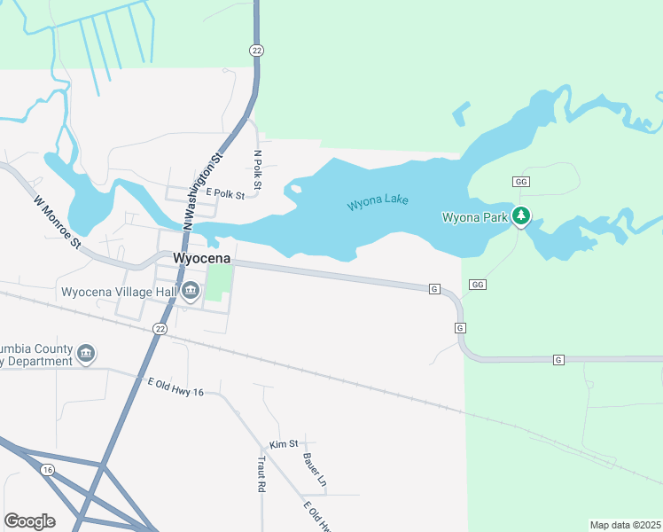 map of restaurants, bars, coffee shops, grocery stores, and more near 463 East Monroe Street in Pardeeville