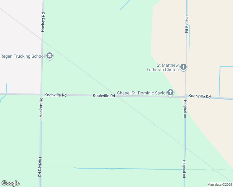 map of restaurants, bars, coffee shops, grocery stores, and more near 7470 Kochville Road in Freeland