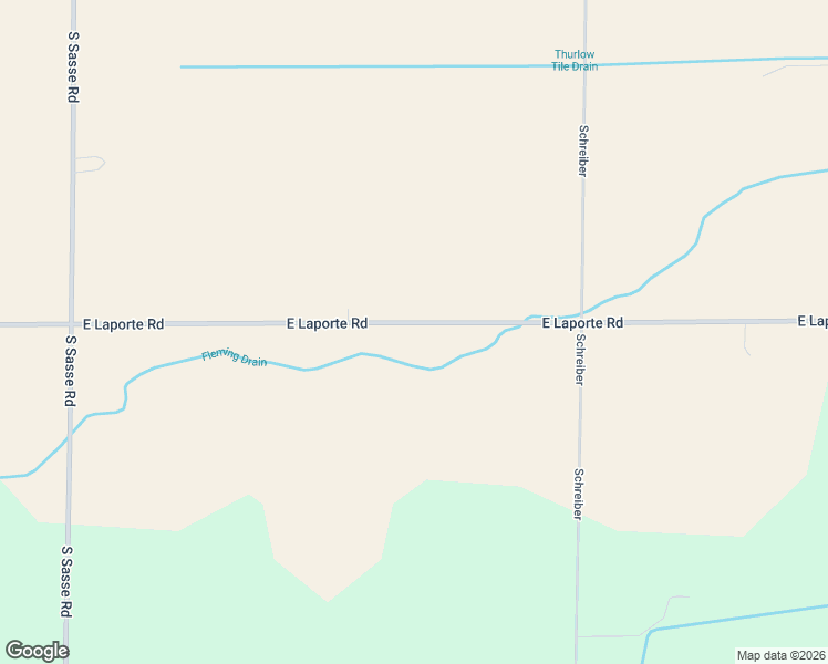 map of restaurants, bars, coffee shops, grocery stores, and more near 3838 East Laporte Road in Hemlock