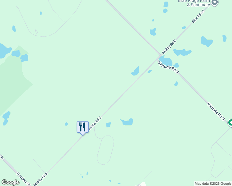 map of restaurants, bars, coffee shops, grocery stores, and more near 356 Maltby Road East in Guelph