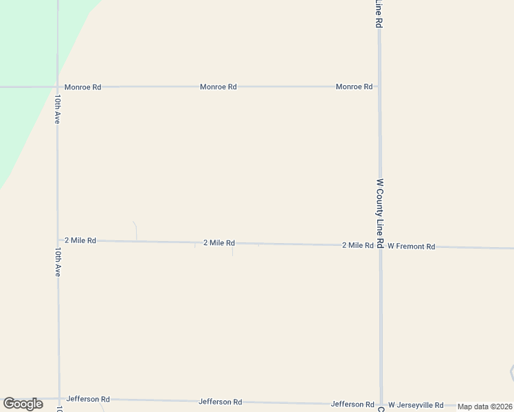 map of restaurants, bars, coffee shops, grocery stores, and more near 638 2 Mile Road in Blanchard