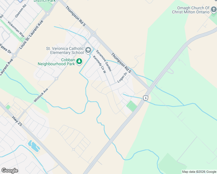 map of restaurants, bars, coffee shops, grocery stores, and more near 499 Kennedy Circle West in Milton