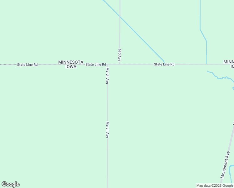 map of restaurants, bars, coffee shops, grocery stores, and more near 5076 March Avenue in Stacyville