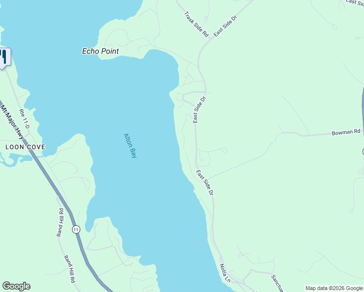 map of restaurants, bars, coffee shops, grocery stores, and more near 38 Lionel Terrace in Alton