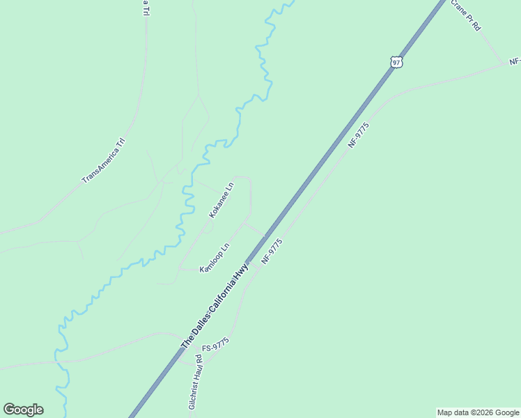 map of restaurants, bars, coffee shops, grocery stores, and more near 140489 Kokanee Lane in Gilchrist