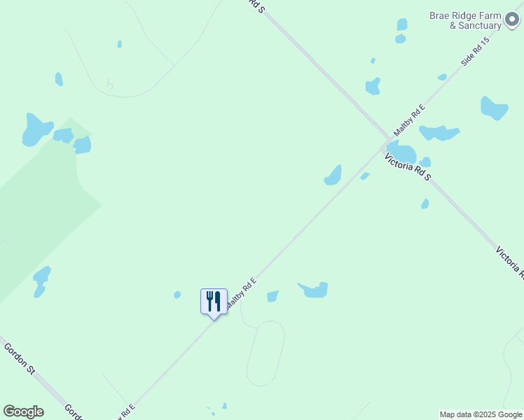 map of restaurants, bars, coffee shops, grocery stores, and more near 344 Maltby Road East in Guelph