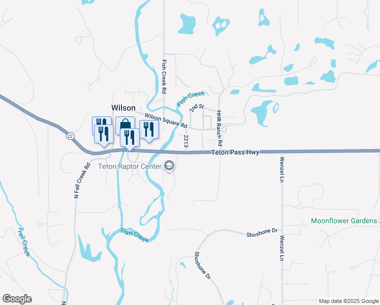 map of restaurants, bars, coffee shops, grocery stores, and more near 1242-1350 2nd Street in Wilson