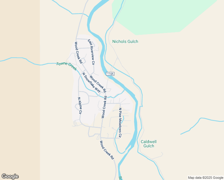 map of restaurants, bars, coffee shops, grocery stores, and more near 16 East Trish Drive in Mountain Home