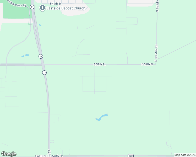 map of restaurants, bars, coffee shops, grocery stores, and more near 6909 East Kestral Place in Sioux Falls