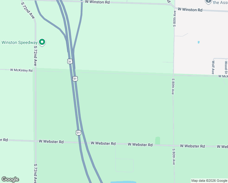 map of restaurants, bars, coffee shops, grocery stores, and more near 3627 West McKinley Road in Montague