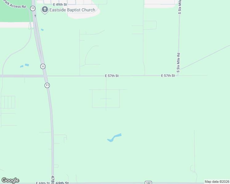 map of restaurants, bars, coffee shops, grocery stores, and more near 6909 East Kestral Place in Sioux Falls