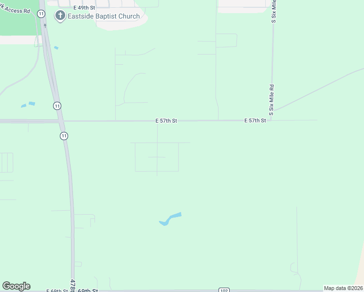 map of restaurants, bars, coffee shops, grocery stores, and more near 5200 South Faith Avenue in Sioux Falls